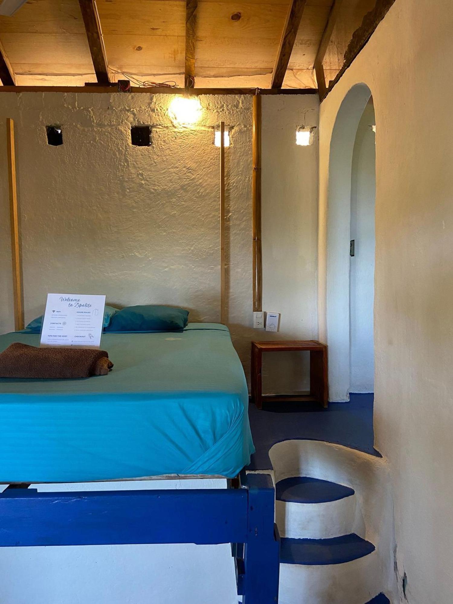 Mixtli Ecohouse, Habitaciones Sol & Luna - Starlink Internet San Pedro Pochutla Ngoại thất bức ảnh
